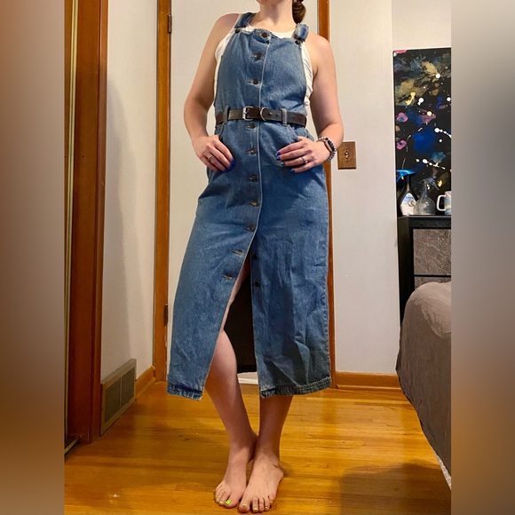 Denim Supply Company Dresses & Skirts - Denim Supply Company Jean Overall Dress Size 10